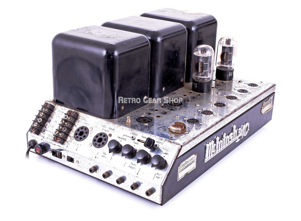 McIntosh MC240 Top Left