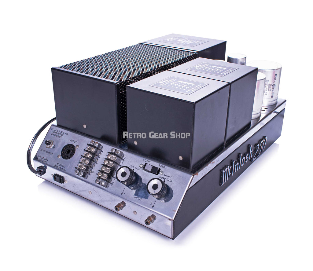 McIntosh MC250 Top Left