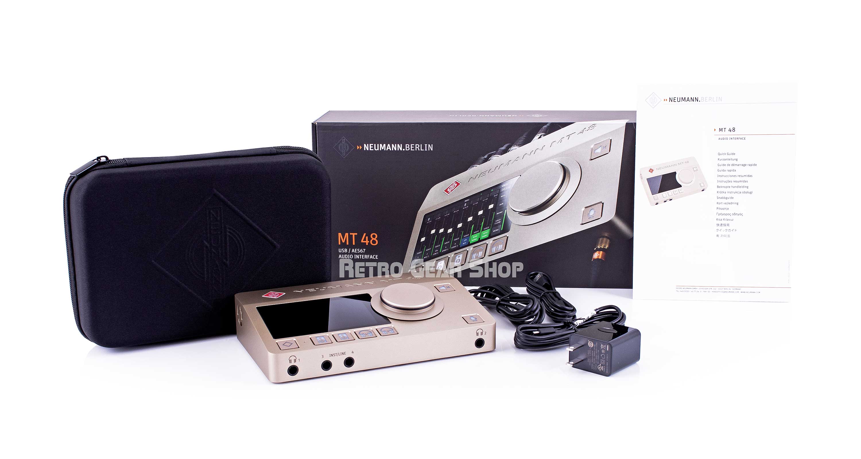 Neumann MT48 Desktop 12x12 USB-C Audio MIDI Interface– Retro Gear Shop
