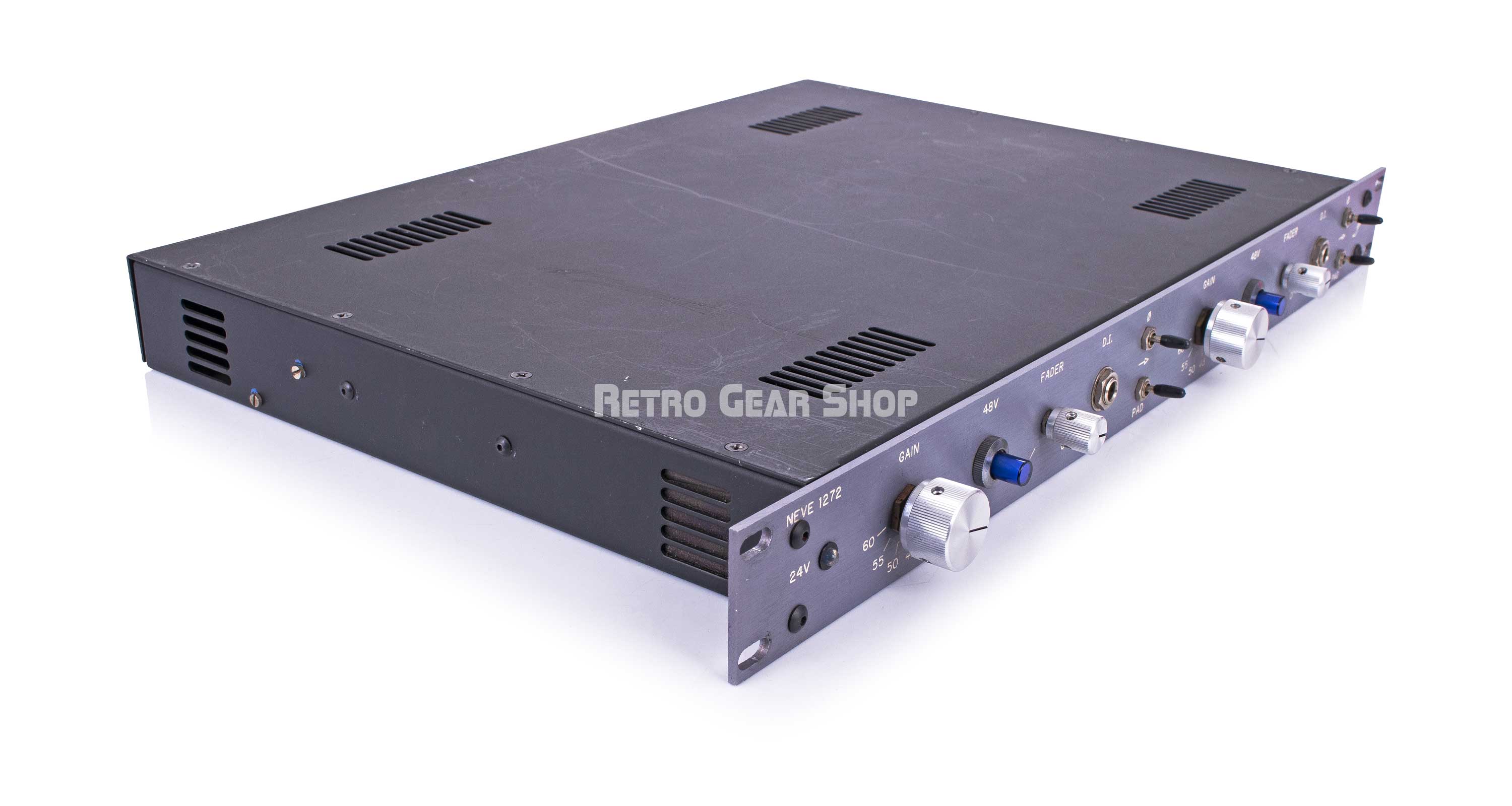 Neve 1272 Vintage Mic Preamp Stereo Pair Racked– Retro Gear Shop