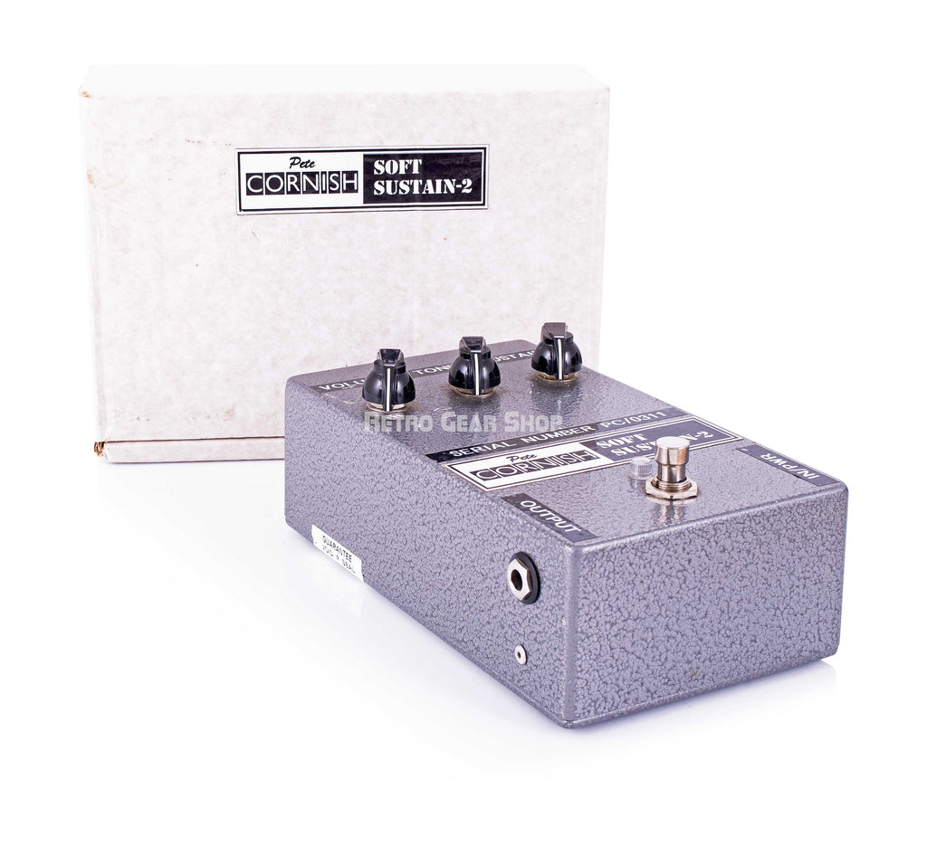 cornish pedals Pete Cornish Soft Sustain-2 Guitar Pedal Effects– Retro Gear Shop