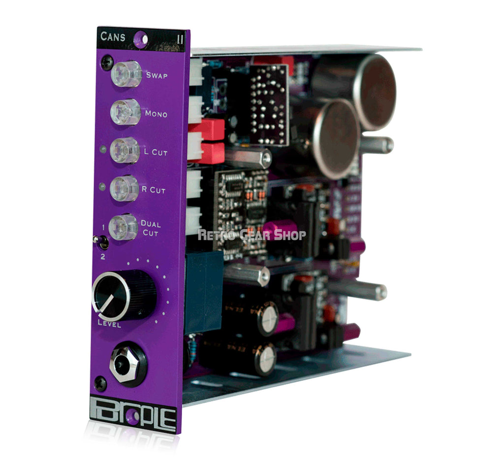Purple Audio Cans II Angle