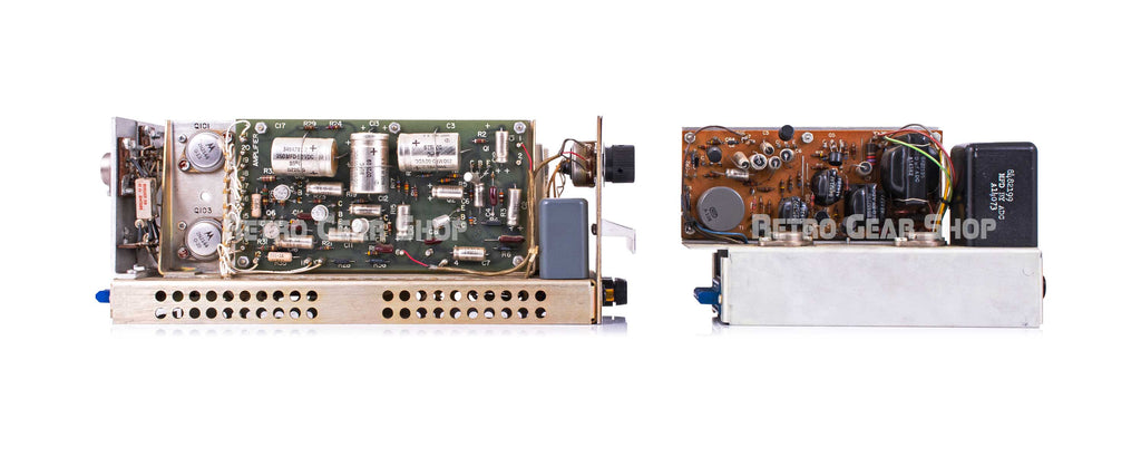 RCA BA-44 Monitor Amplifer with RCA BA-78A Cue Amplifier Left