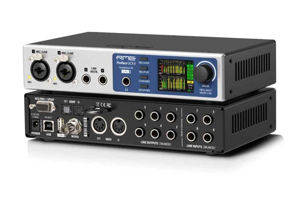RME Fireface UCX II Top Left