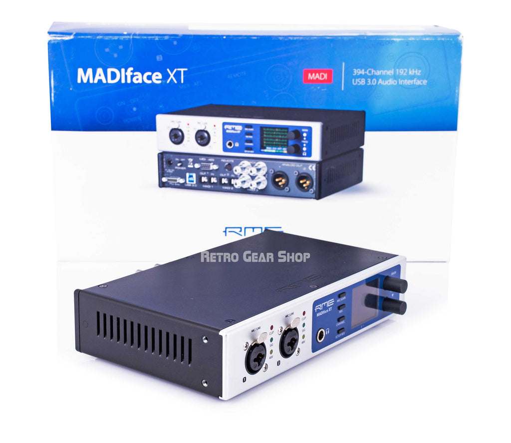 RME Madiface XT Top Left Box