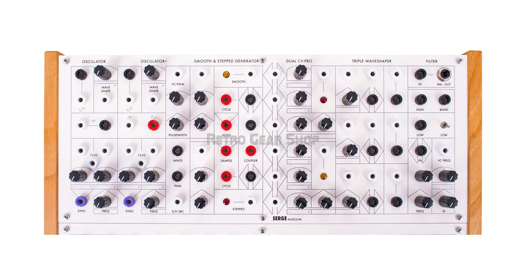 Random Source Serge Paperface 50 System Helios and TKB Top Side