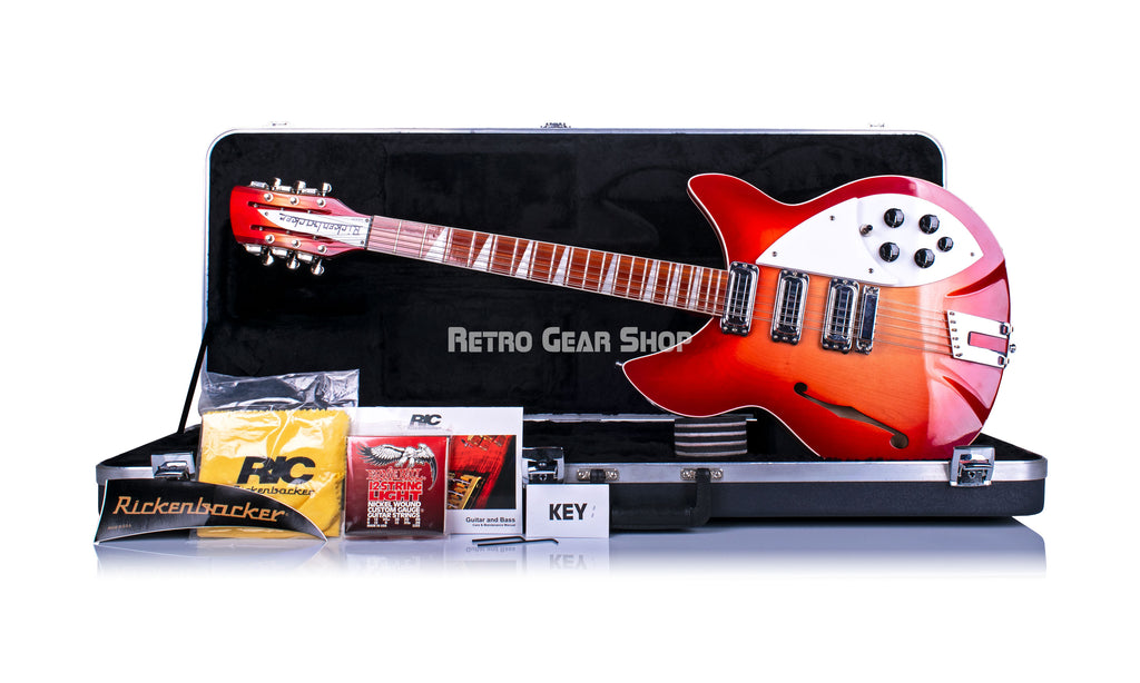 Rickenbacker 1993plus Fireglo Case