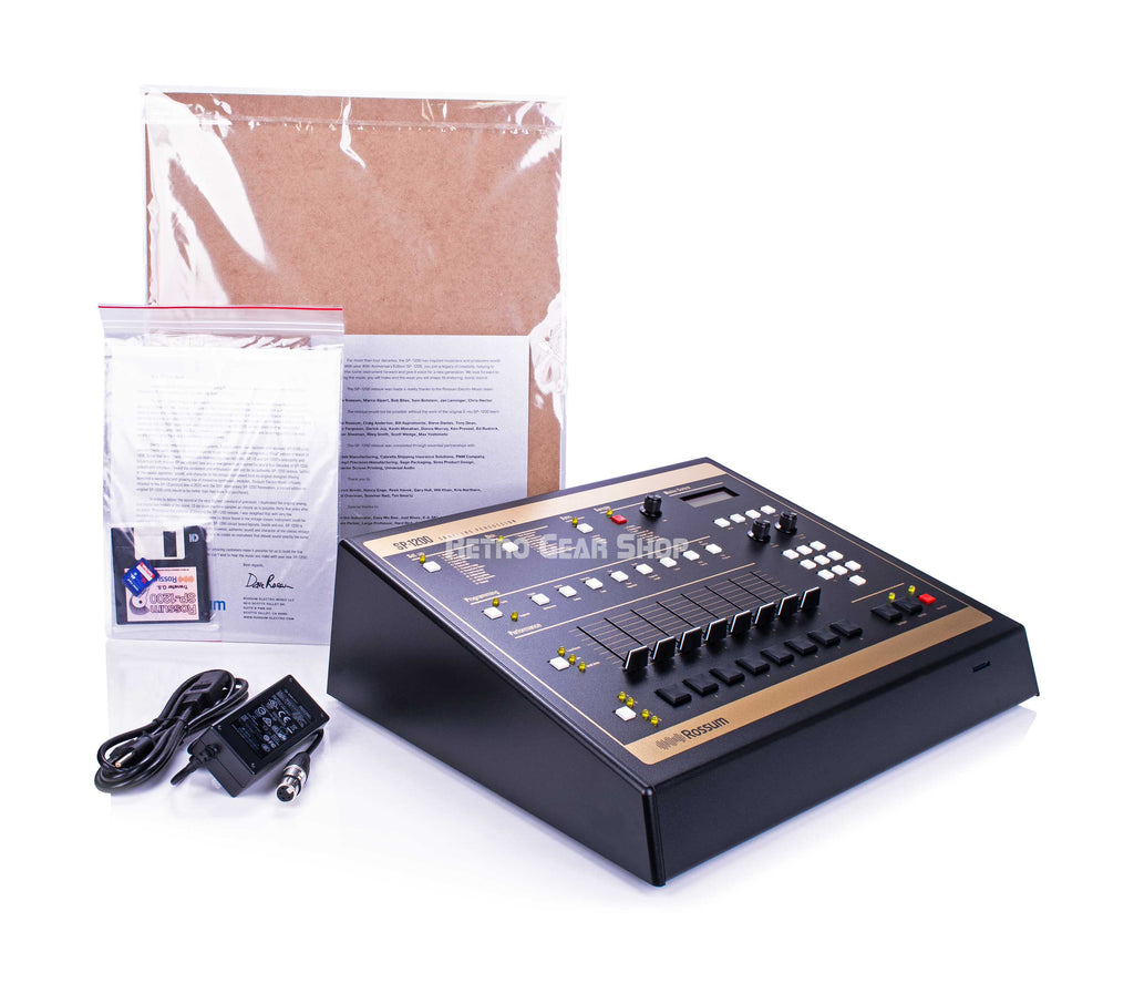 Rossum SP-1200 40th Anniversary Edition Top Left Accessories