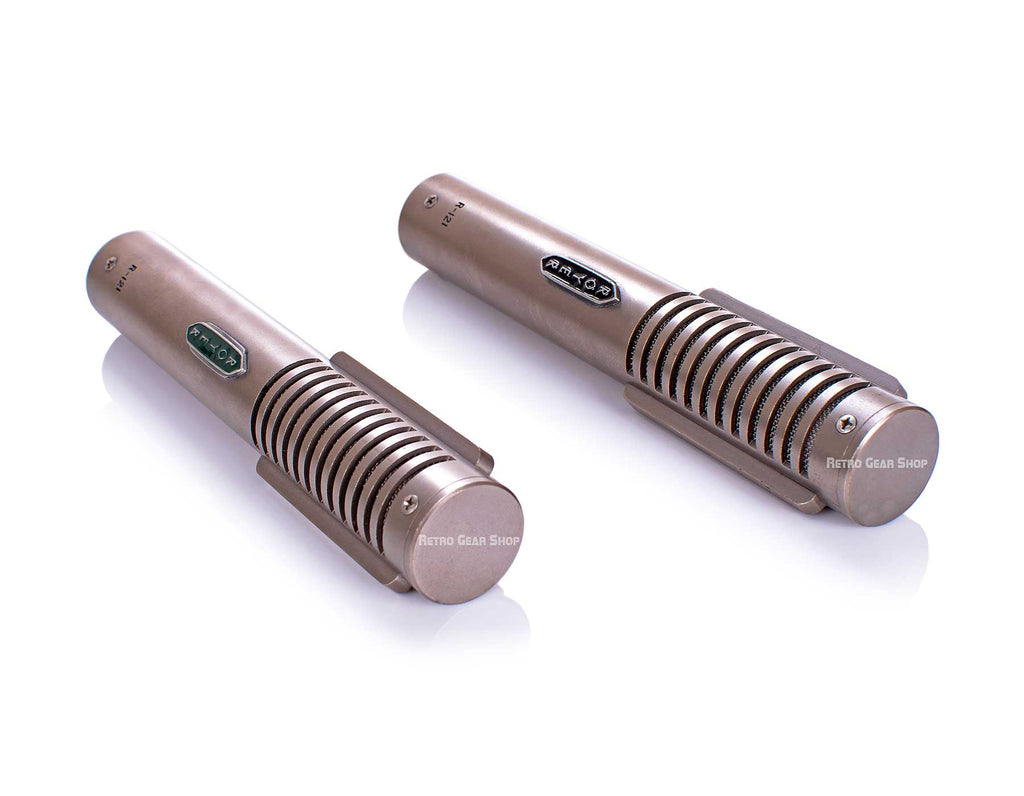 Royer Labs R-121 Ribbon Microphone Pair Top Left
