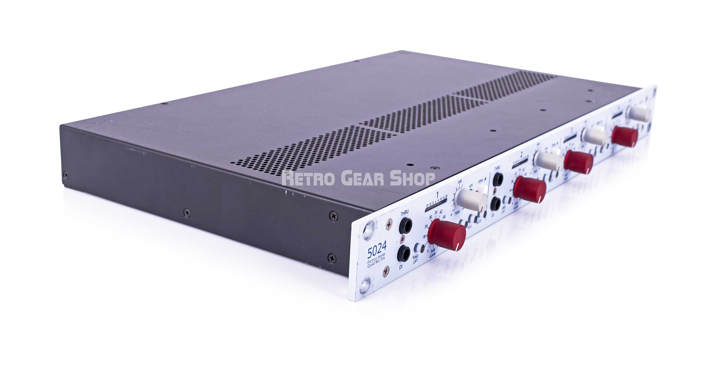 Rupert Neve Designs 5024 Portico Series Quad Mic Preamp– Retro