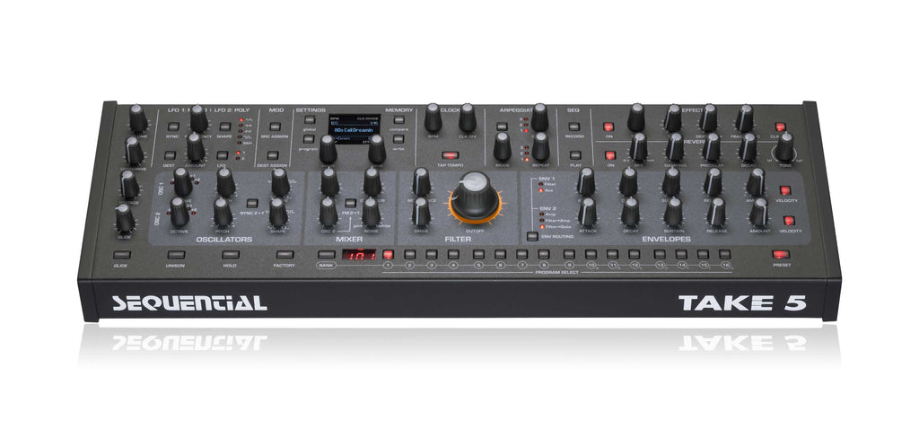 Sequential Take 5 Desktop Module Front Angle