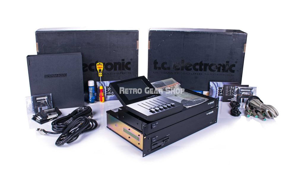 TC Electronic System 6000 Top Left Extras