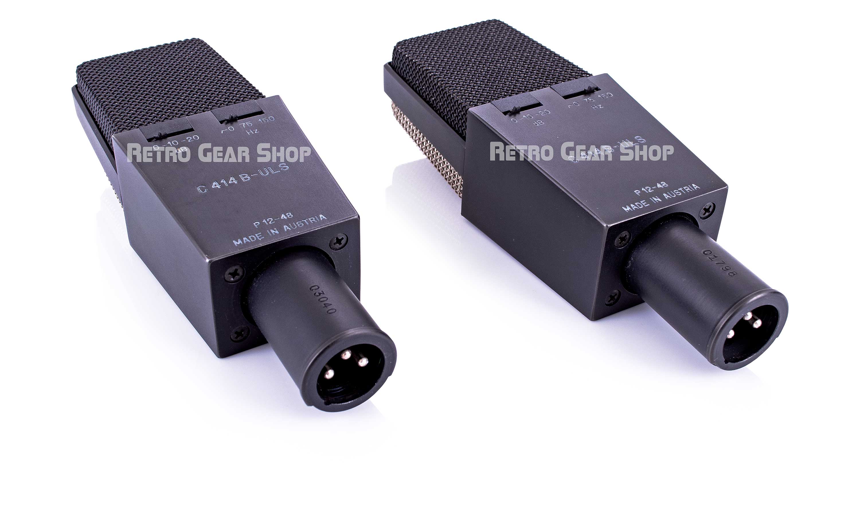 AKG C 414 B ULS Pair Microphone Large Diaphragm Multipattern