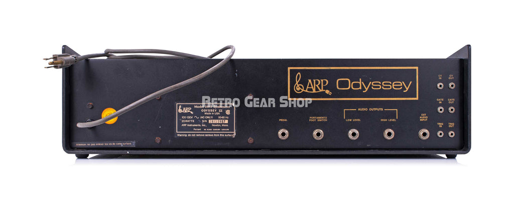 ARP Odyssey Mark II Model 2813 Rear