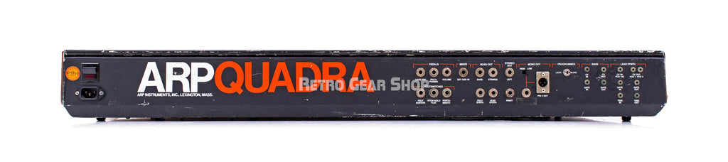 Arp Quadra Synthchaser Rear