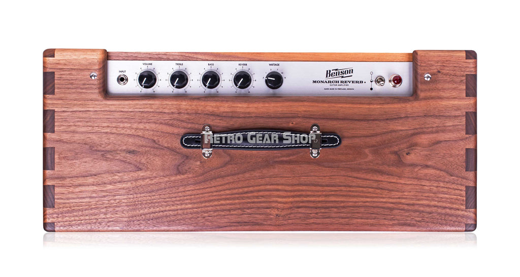 Benson Amps Monarch Reverb+ 1x12 Combo Milkman Amplifier Top