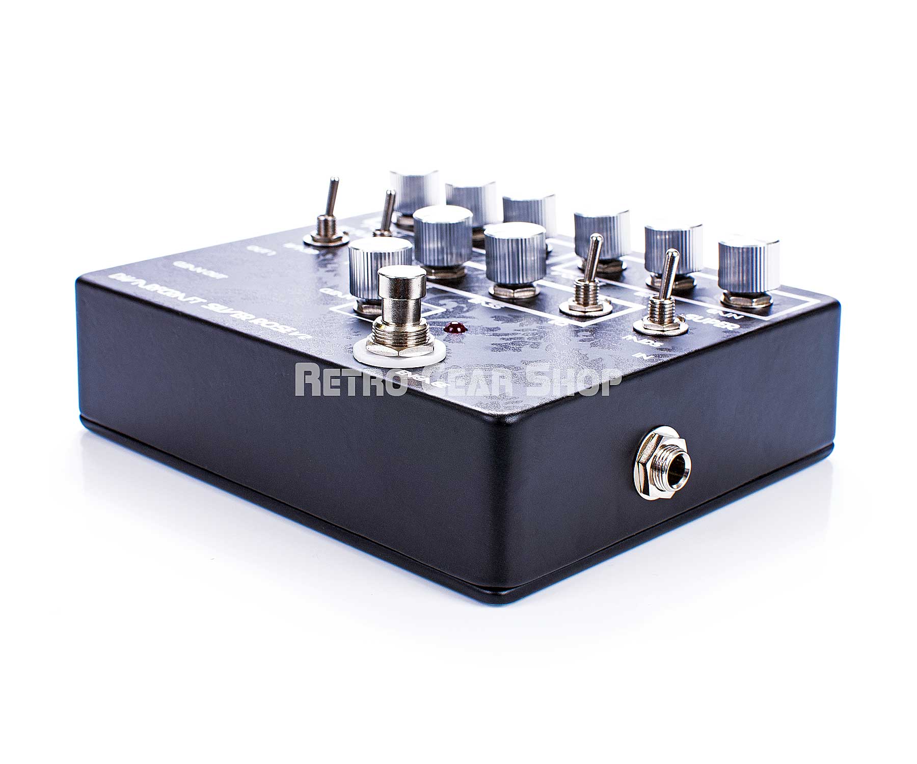 Dwarfcraft Devices Silver Rose V2 Fuzz Guitar Effect Pedal– Retro