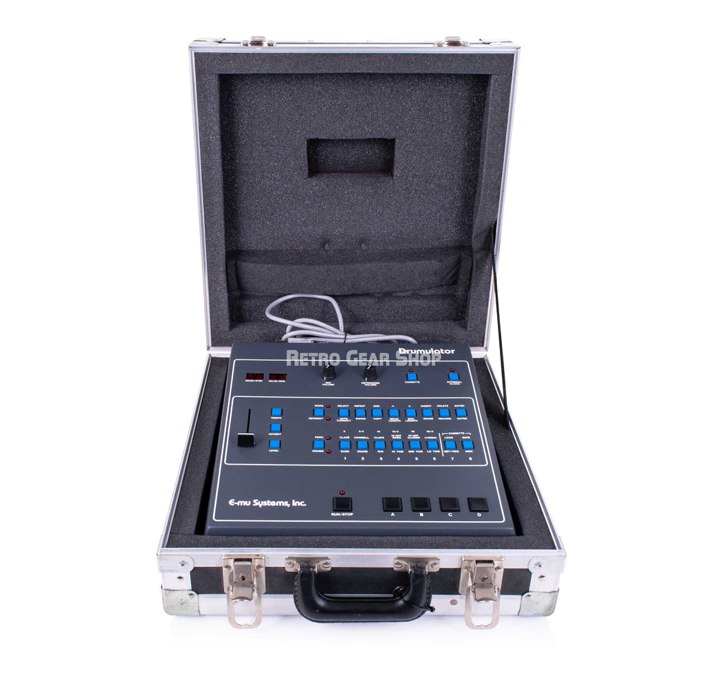 E-MU Systems Drumulator Model 7000 Case Open