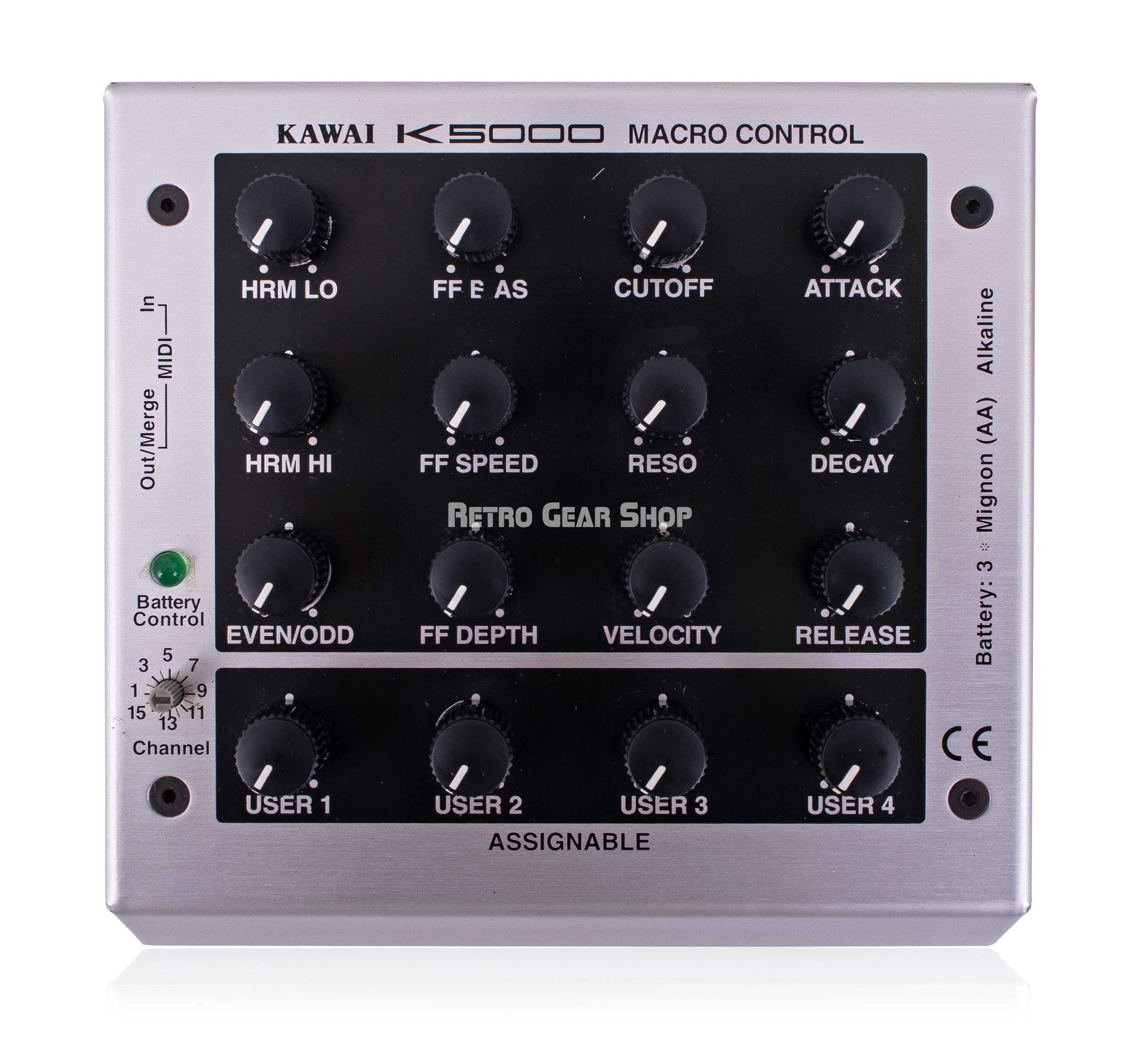 Synth Rackmount Kawai K5000R Rackmount Digital Synth with K5000 Macro Controller– Retro ...