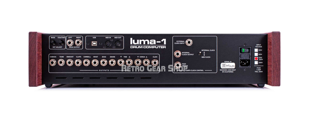 Luma LM-1 Purpleheart 220v Rear