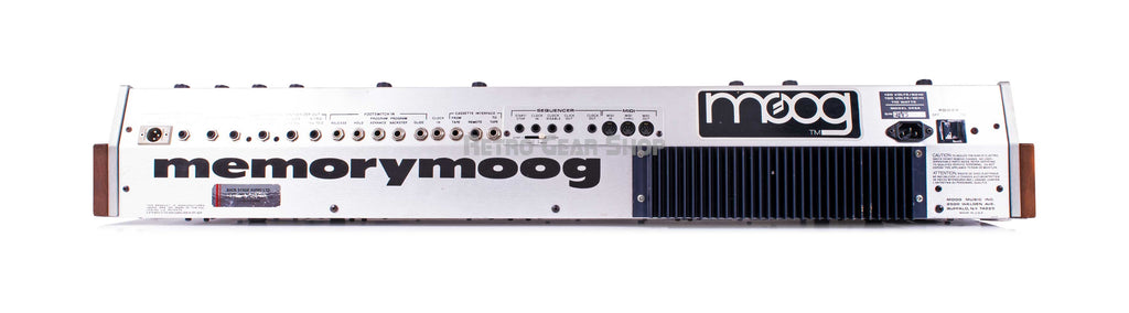 Moog Memorymoog Plus Rear