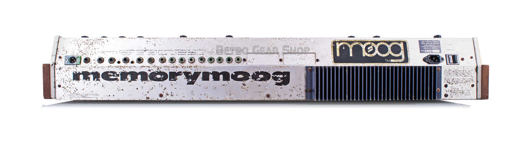 Moog Memorymoog Rear