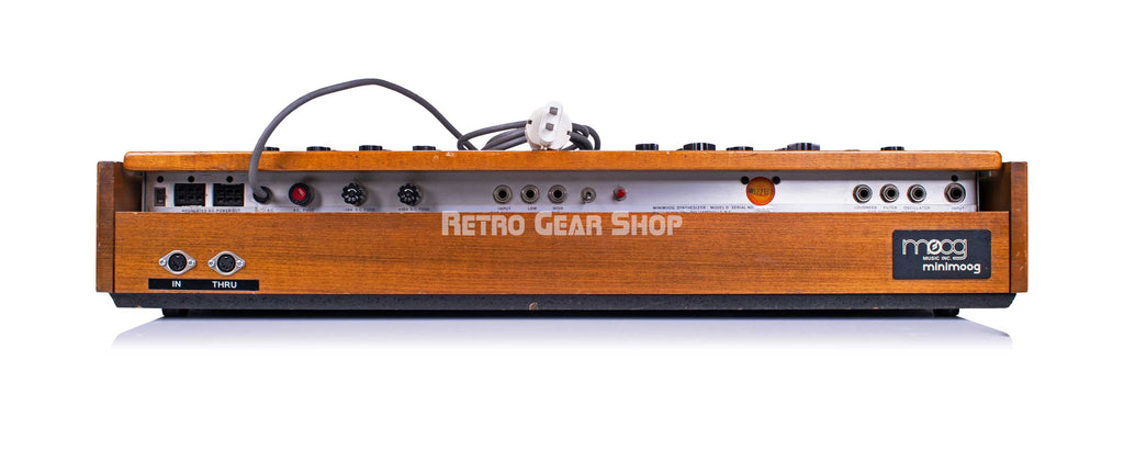 Moog Minimoog Model D Rear