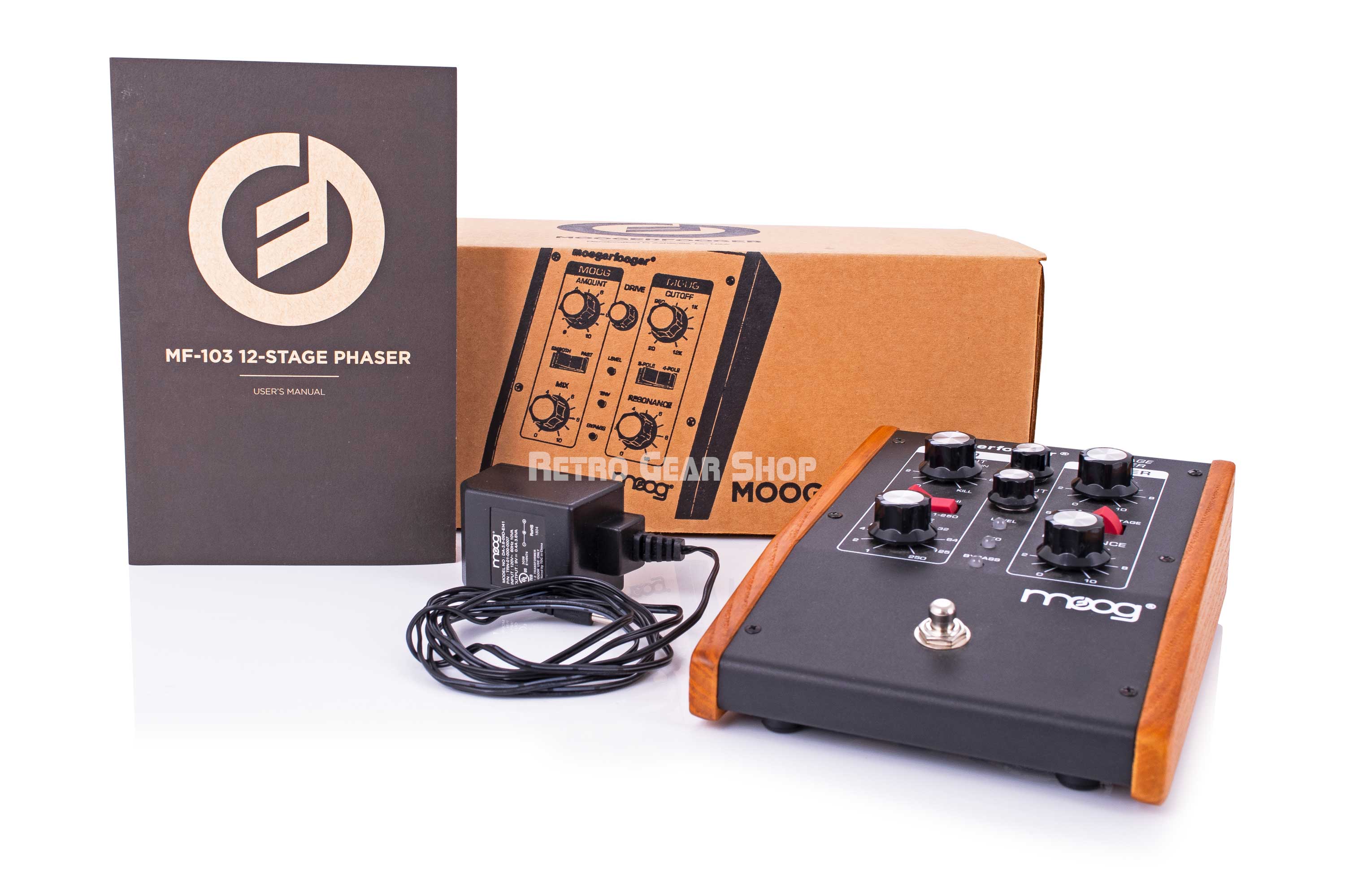 Moog MoogerFooger MF-103 12-Stage Phaser w/ original box– Retro