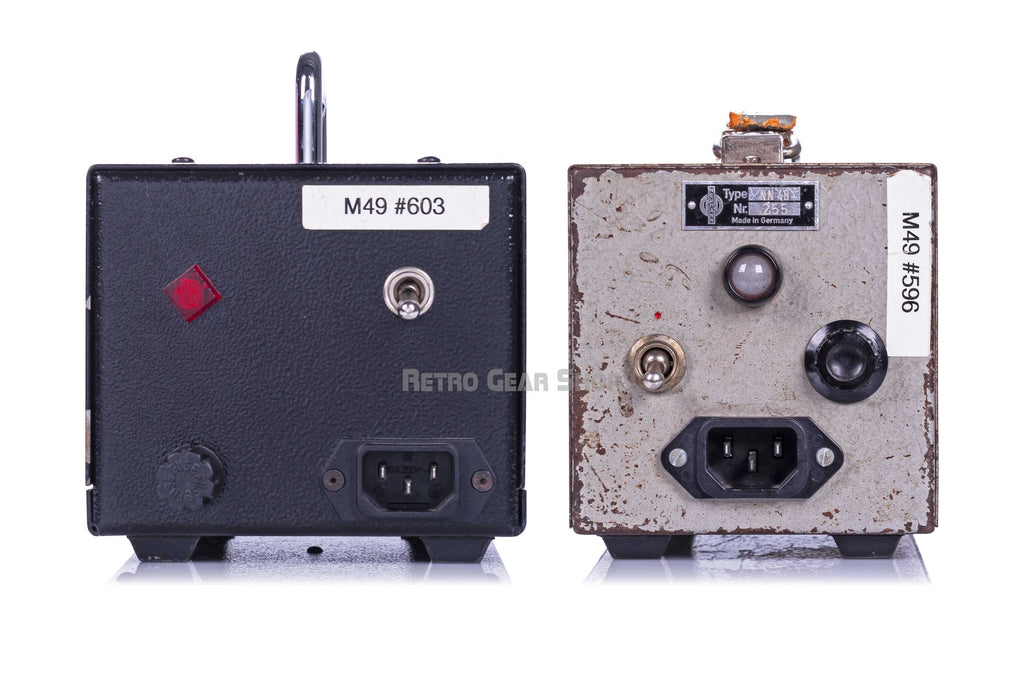 Neumann m49 Pair PSU Rear