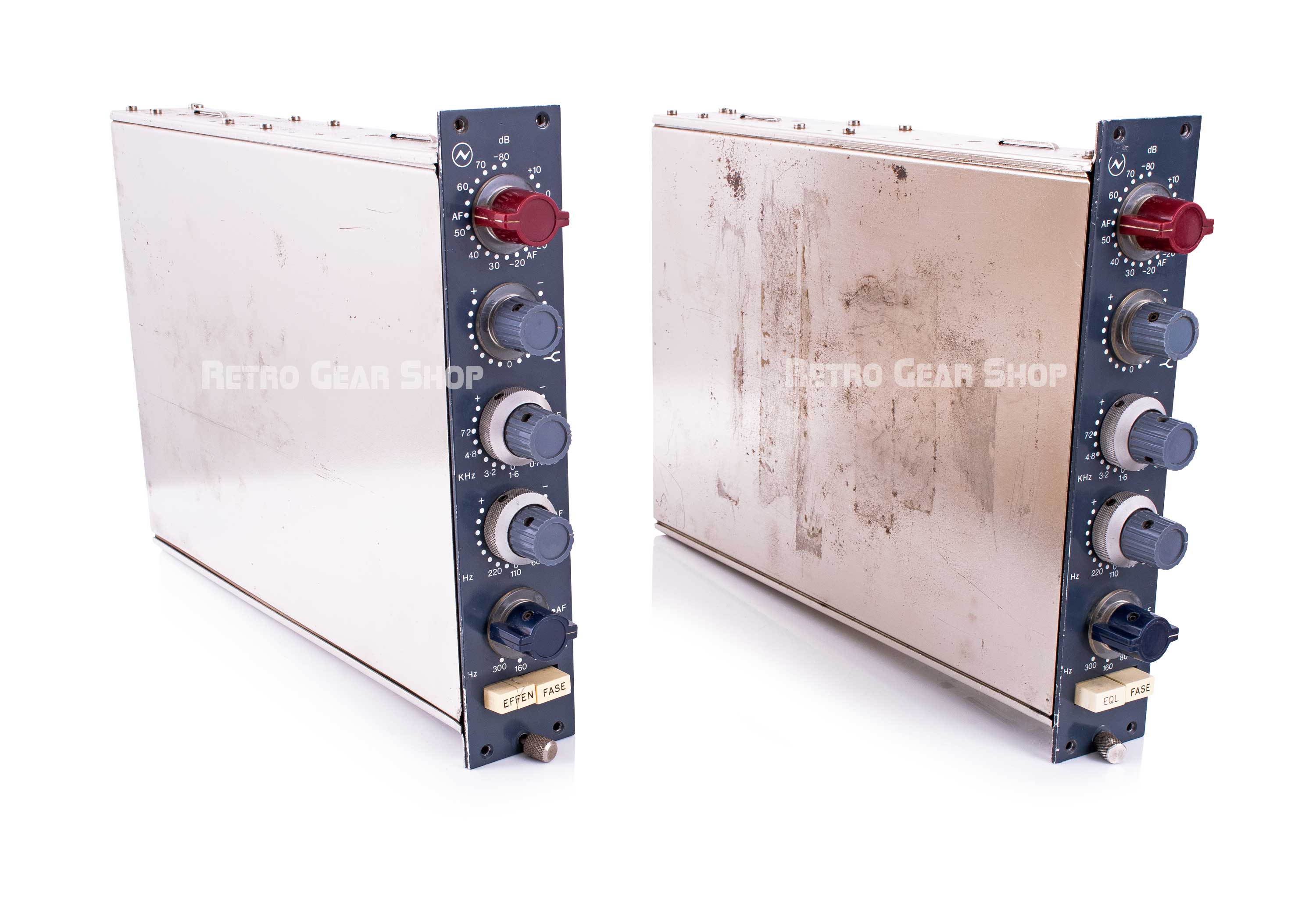 Neve 1089/1073 Vintage Rare Pair in AMS Neve Rack Micpre EQ