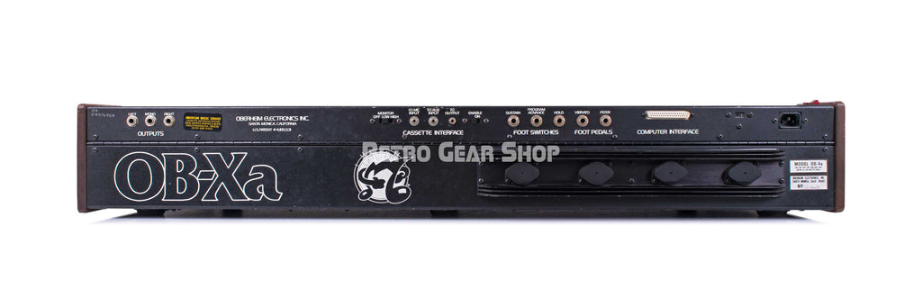 Oberheim OB-Xa Rear
