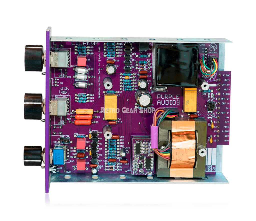 Purple Audio LILPEQr-M Internals