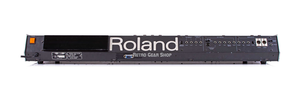 Roland Jupiter 8 Synthesizer Owned by Jonathan Cain Journey Rear