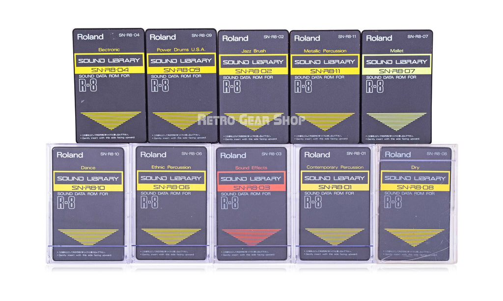 Roland R8M Cards