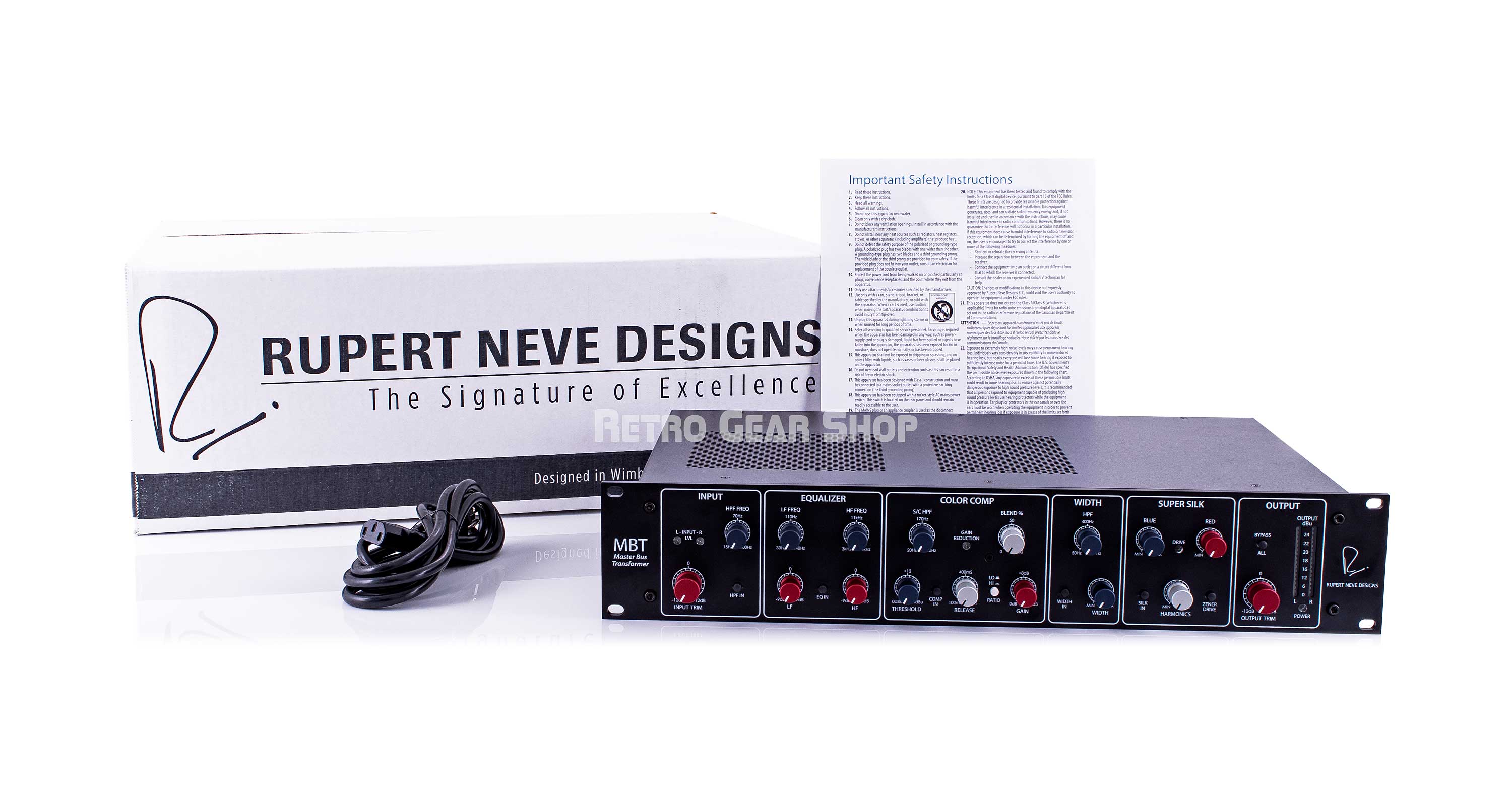 Rupert Neve Designs MBT Master Buss Transformer– Retro Gear Shop