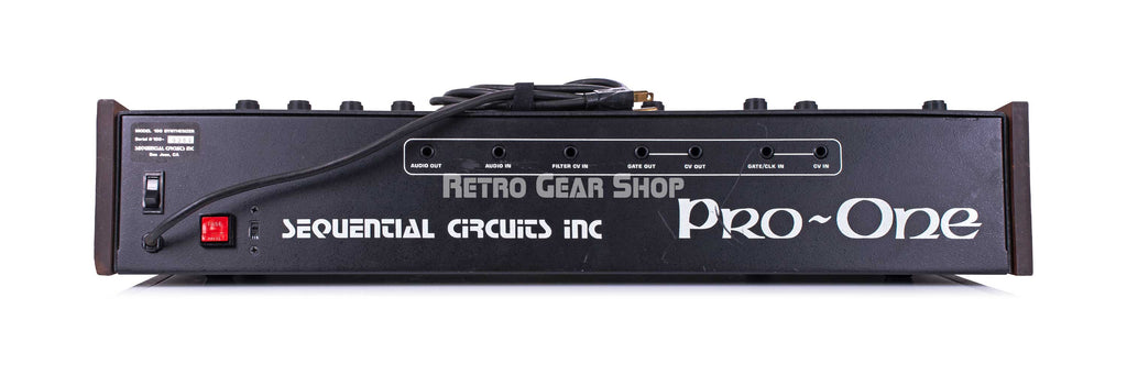 Sequential Circuits Pro-One Analog Synthesizer Vintage + Original Box ...