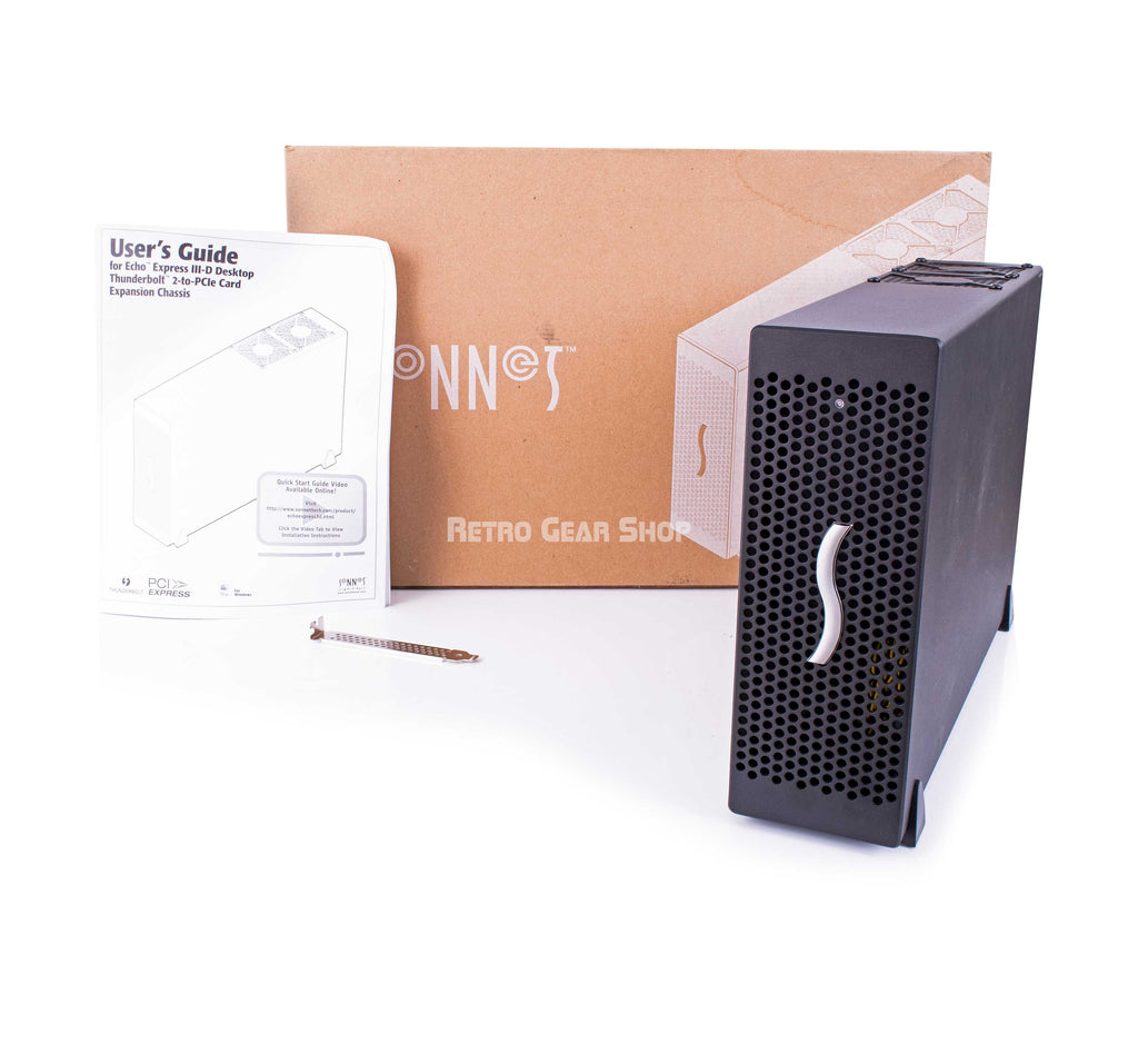 Sonnet Echo Express III PCI Expansion Chassis/UA Octo Core Box Accesories