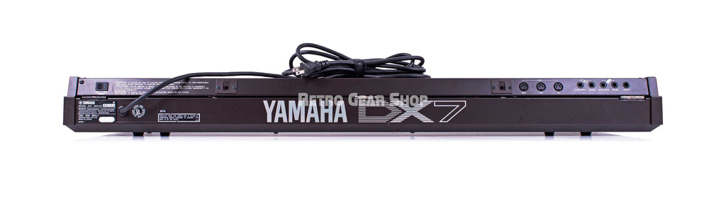Yamaha DX7 Special Edition OS Rear