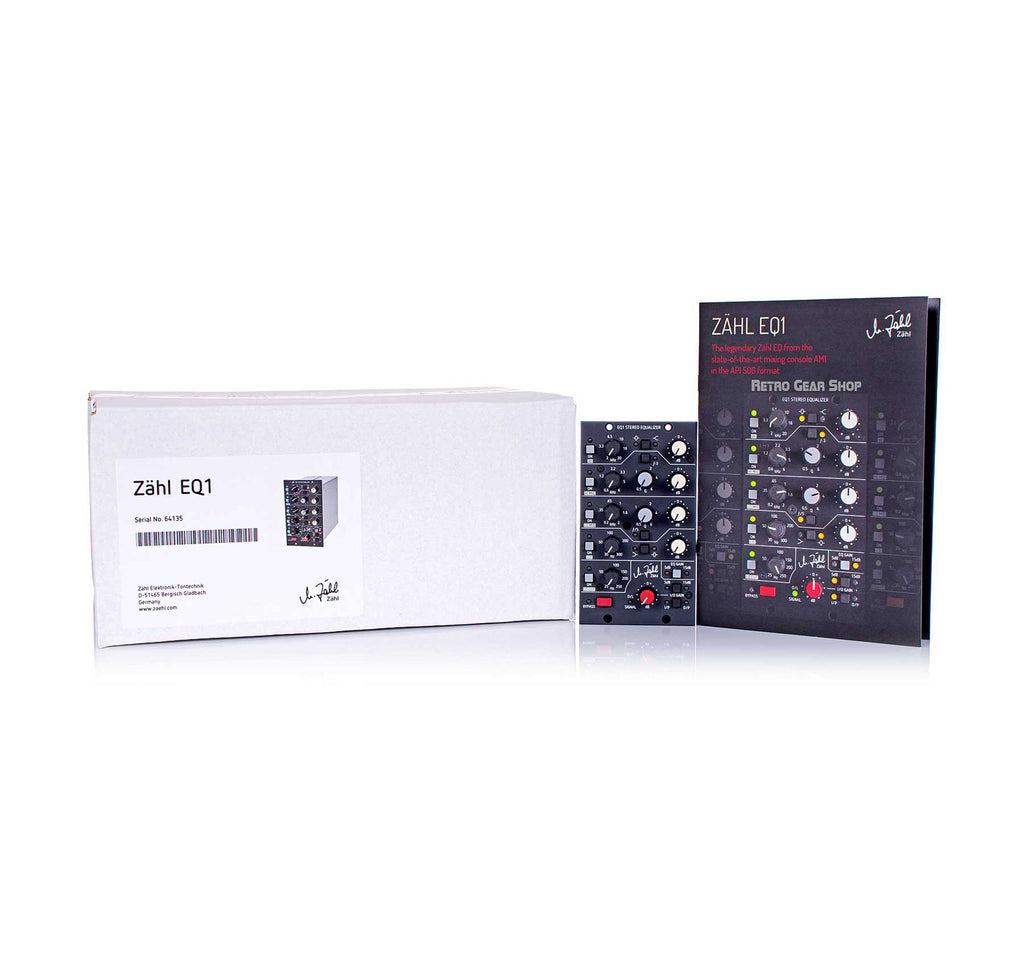 Zahl EQ1 500 Dual Rack Combo Box Accesories