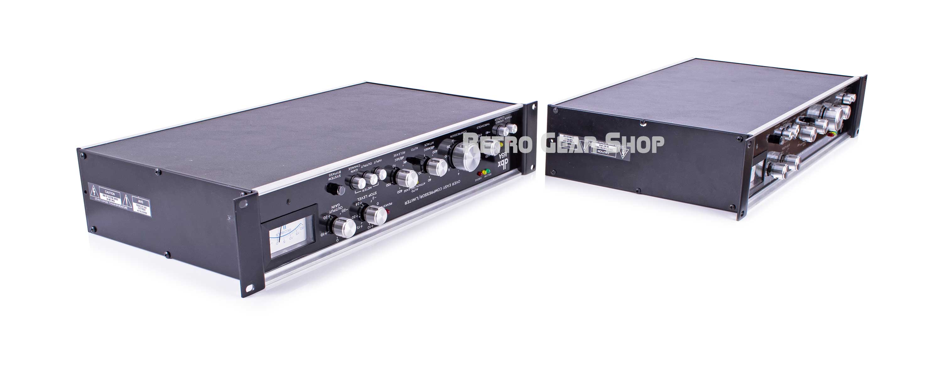 dbx 165A Stereo Pair Compressor Limiter with Original Box