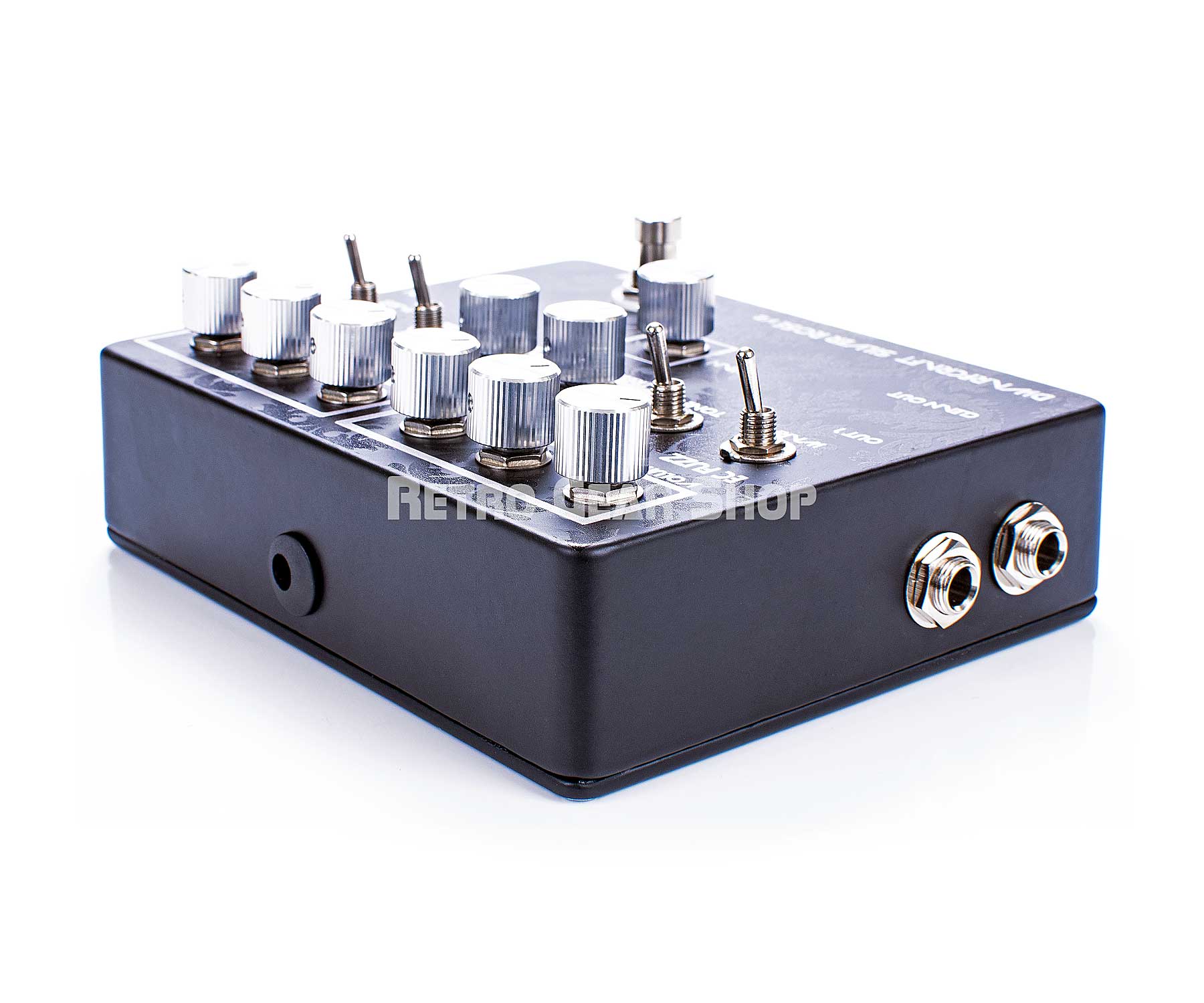 Dwarfcraft Devices Silver Rose V2 Fuzz Guitar Effect Pedal– Retro