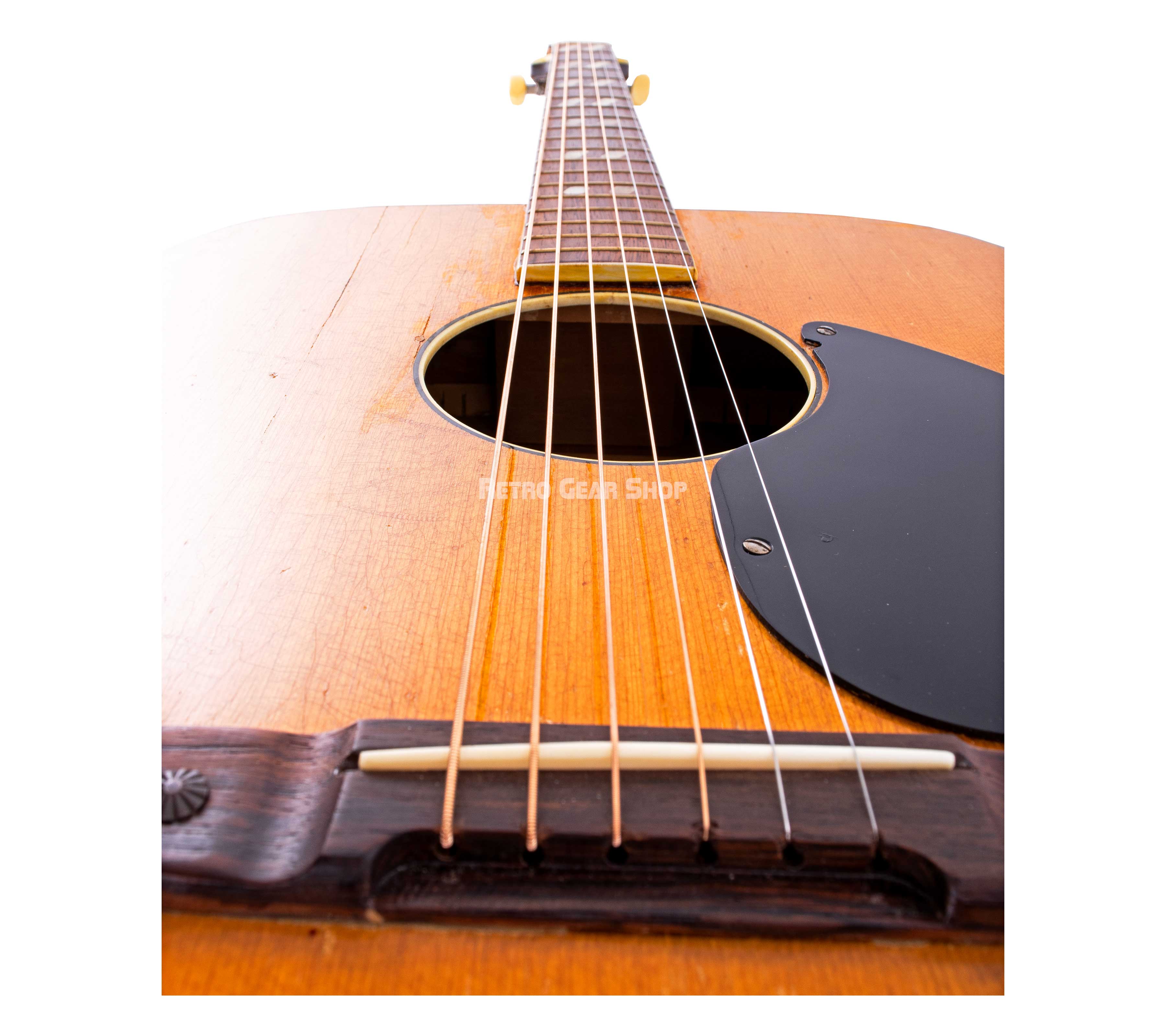 Kay K-22 Jumbo 1959 Flattop Acoustic Guitar Vintage Rare– Retro