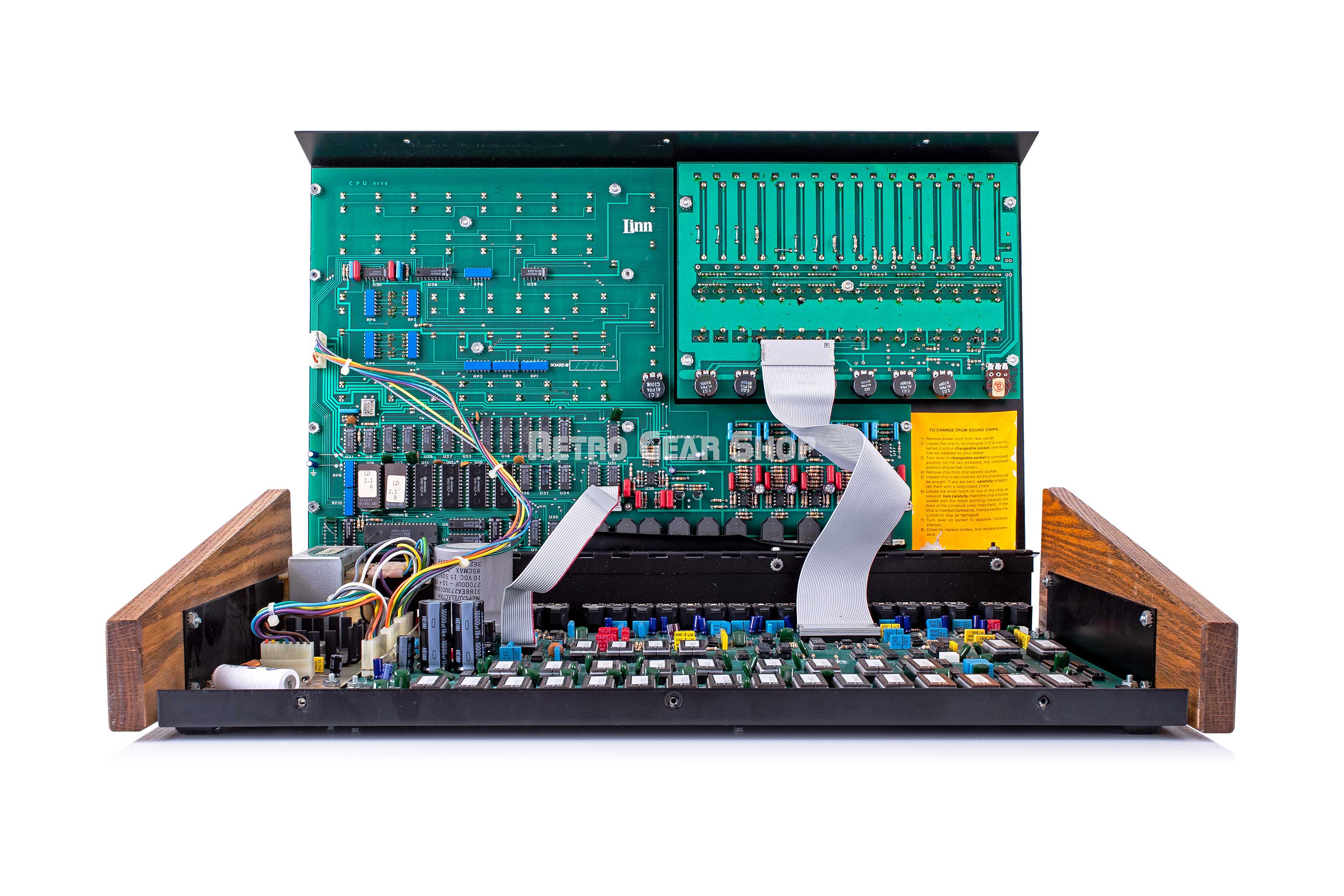 ドラムマシン Linn Drum LM-2 ジャンク Linn Linndrum LM-2 Analog Drum Machine Original Manual Vintage