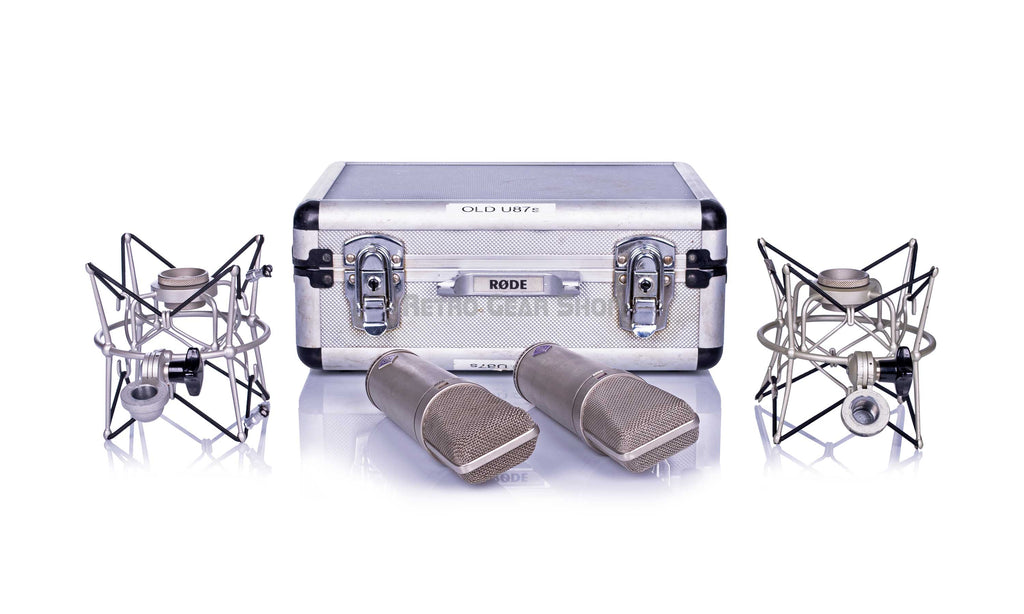 Neumann U87 Vintage Pair Group Accessories