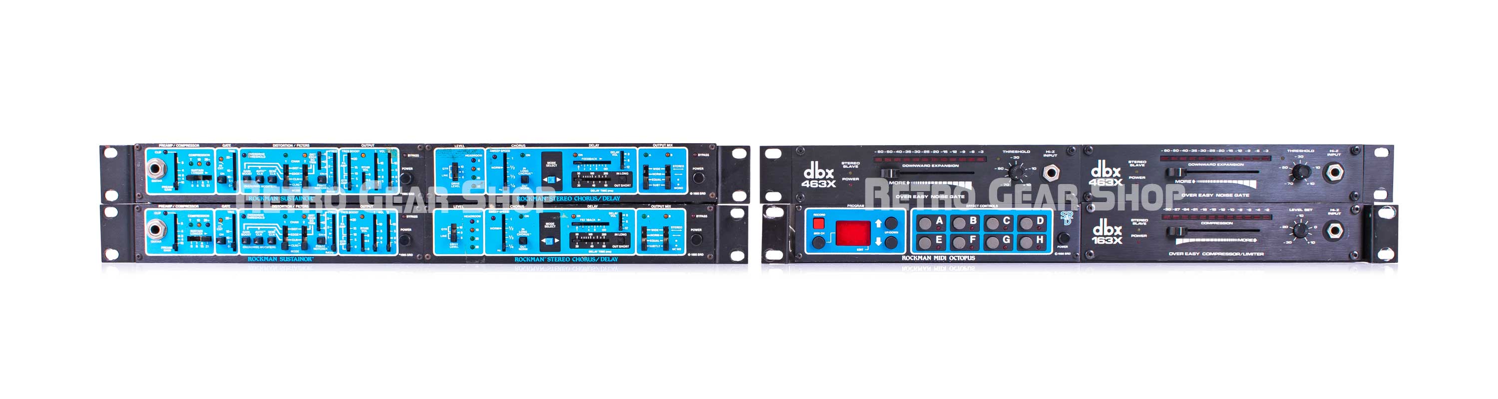 Rockman Effects Bundle Midi Octopus, Stereo Chorus/Delay