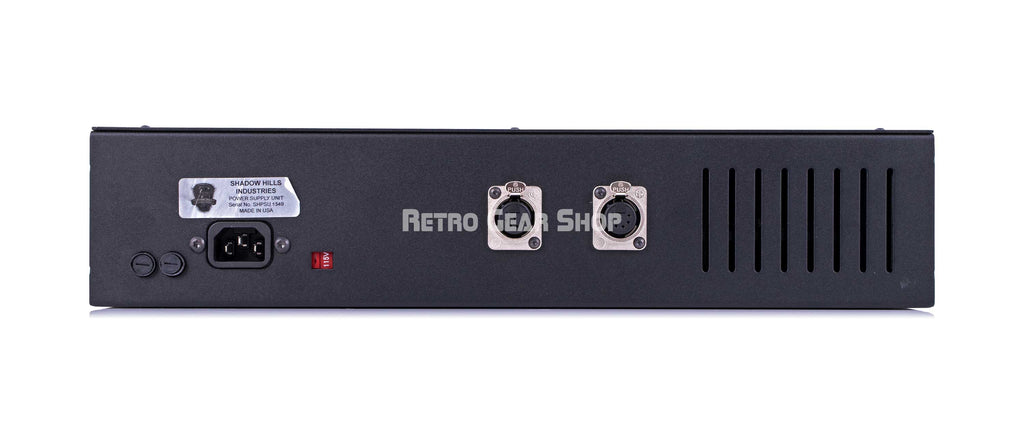 Shadow Hills Mastering Compressor PSU Rear