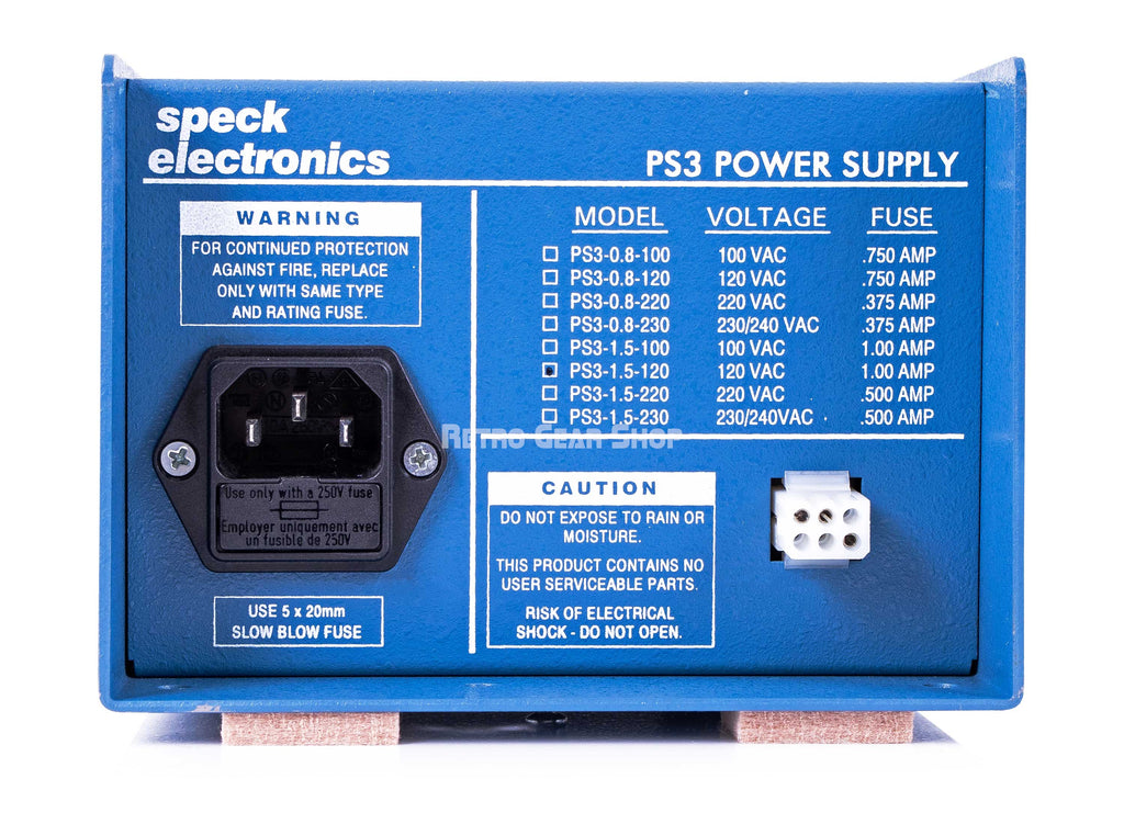 Speck SSM-24 PSU