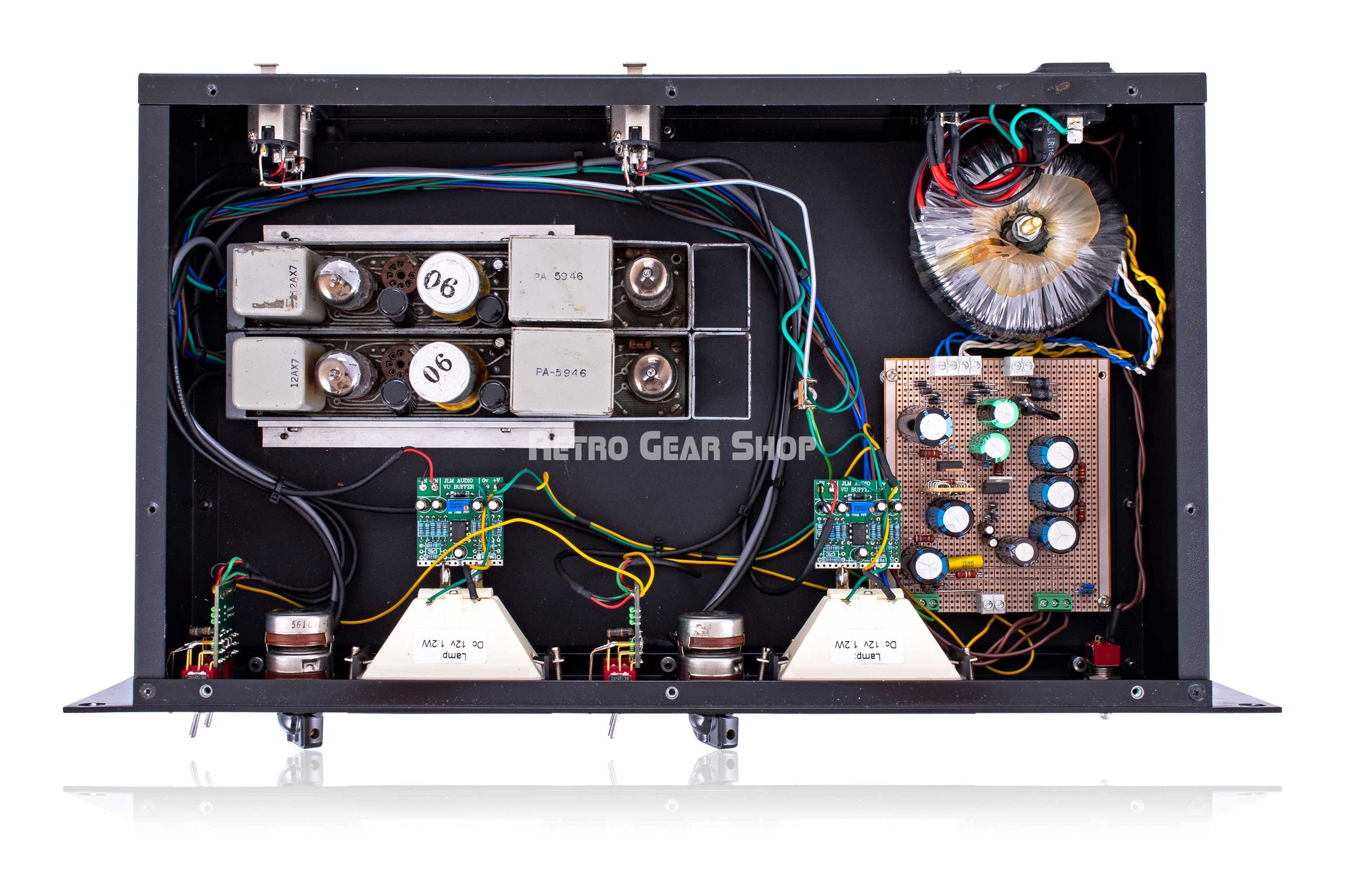 Universal Preamplifier Module Universal Audio 1008 UA Racked Pair Preamp Tube Preamplifier Vintage ...