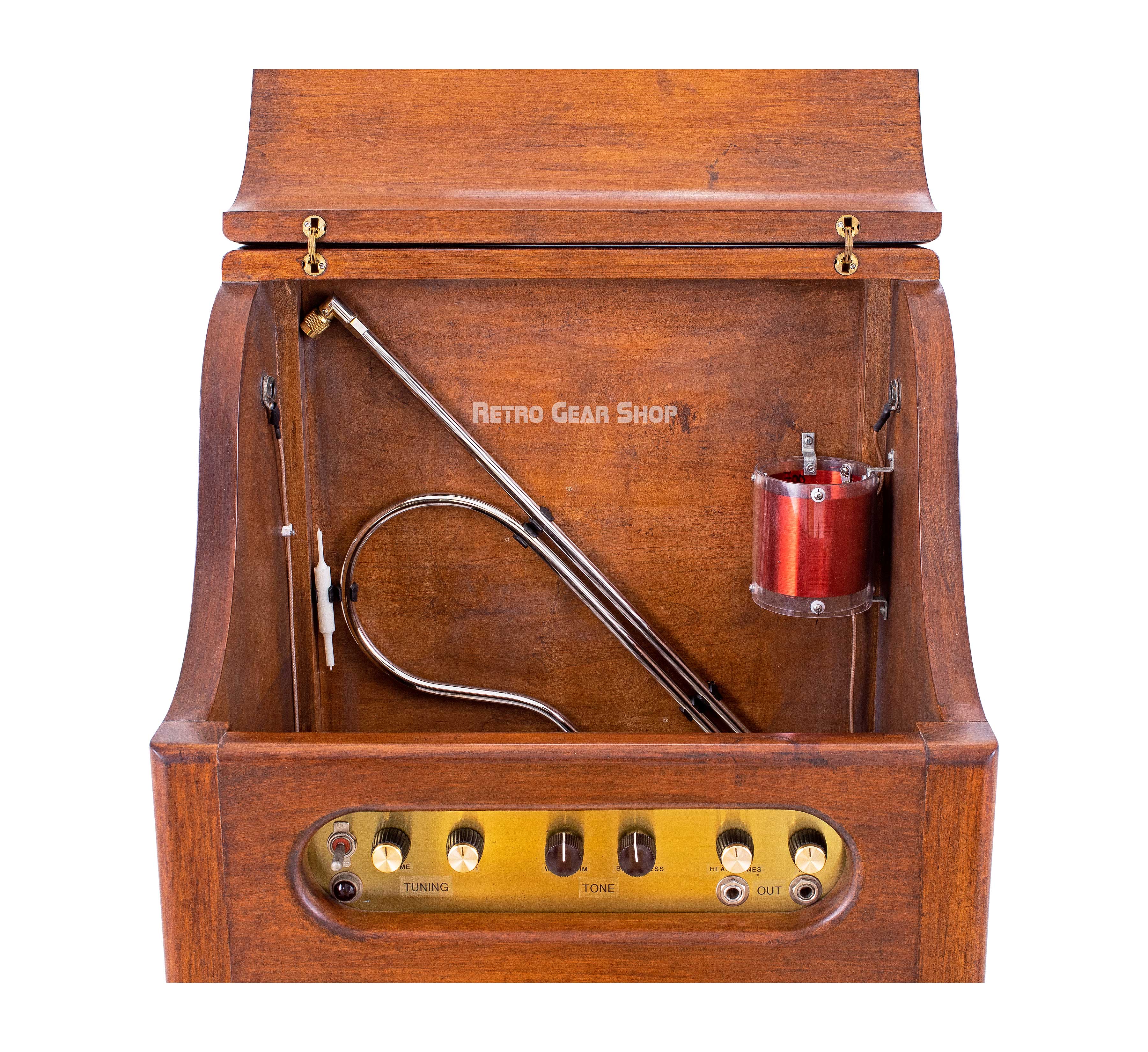 Wavefront Classic Theremin Wood Synthesizer Cabinet Zero Prototype