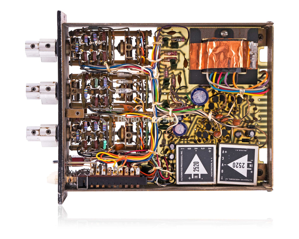 API 550A Vintage Pair Internals Left